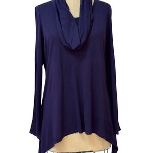 AREA Purple Long Sleeve Top